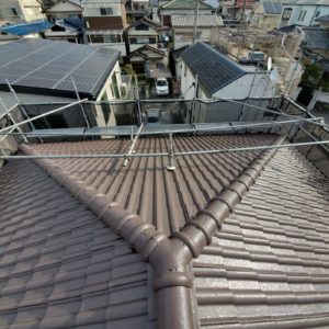 【寝屋川市】屋根塗装・付帯部塗装・雨漏れ補修　T様邸