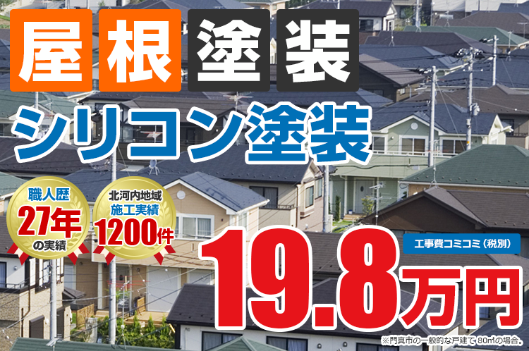 シリコンプラン塗装 19.8万円