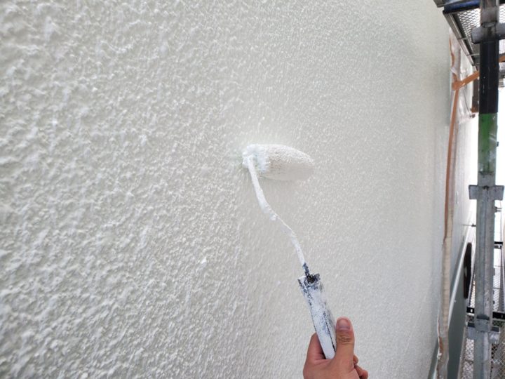 外壁　上塗り