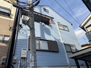 門真市H様 隣の工事の半分ぐらいの日数で早く終ってびっくり。