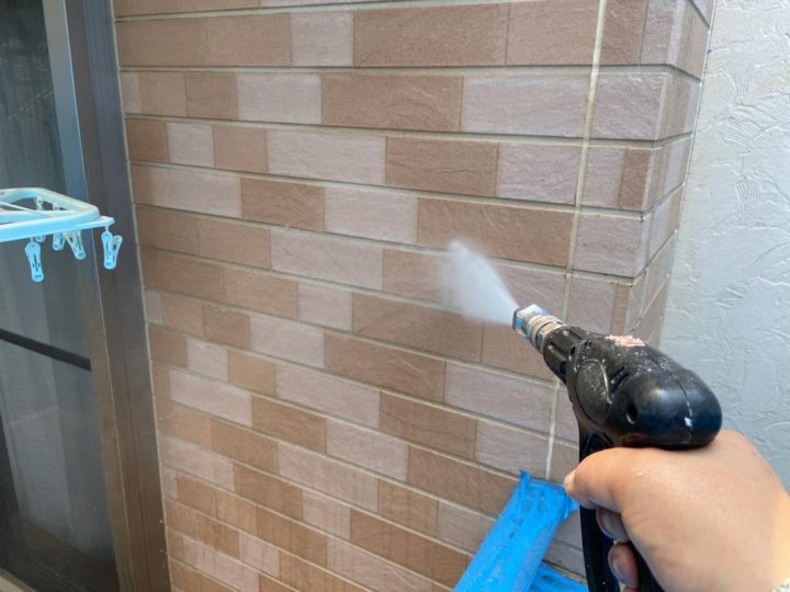 外壁塗装　高圧洗浄