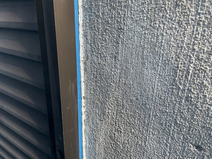外壁塗装工事　シーリング工事　打設