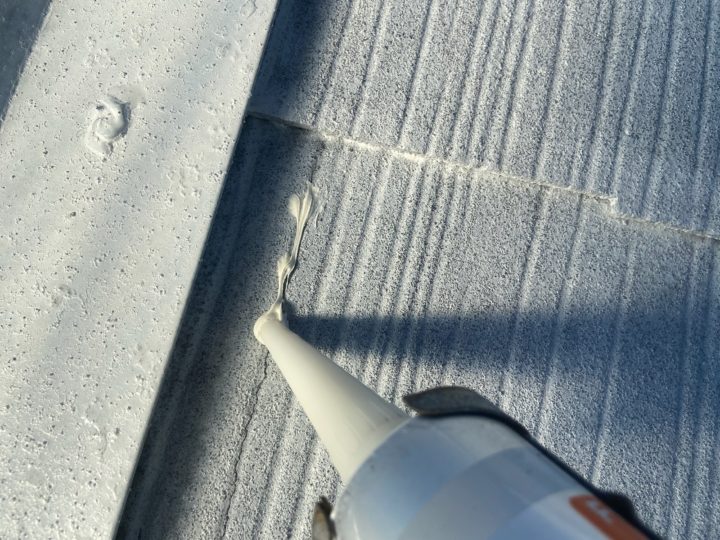 屋根塗装工事　補修