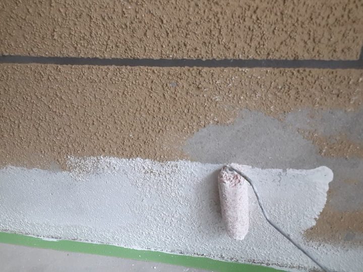 外壁塗装工事　補修