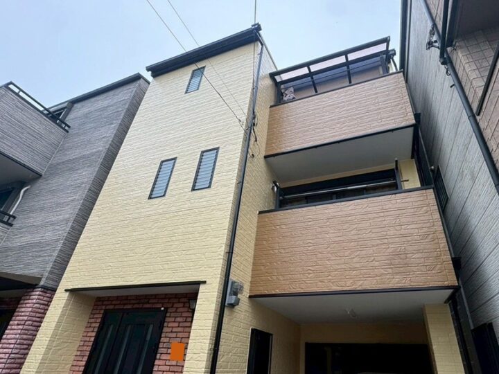 【守口市】外壁塗装　守口市F様　屋根塗装・外壁塗装・付帯部塗装・シーリング工事・防水工事　アビリティペイント