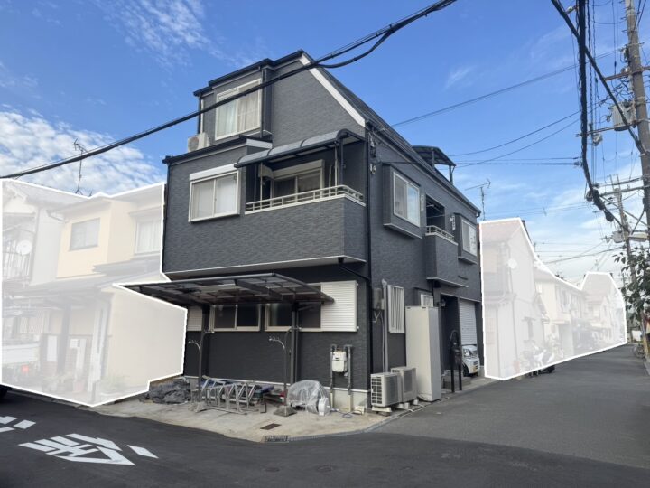 【守口市】外壁塗装　寝屋川市H様　屋根塗装・外壁塗装・付帯部塗装・シーリング工事・防水工事　アビリティペイント