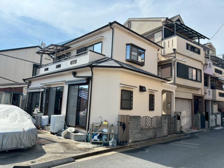 【守口市】外壁塗装　門真市K様　屋根塗装・外壁塗装・付帯部塗装・防水工事　アビリティペイント
