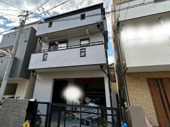 【守口市】外壁塗装　門真市I様　屋根塗装・外壁塗装・付帯部塗装・シーリング工事・防水工事　アビリティペイント